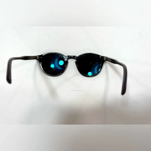 Bottega Veneta Round-Framed Acetate Black Sunglasses - Picture 5 of 10